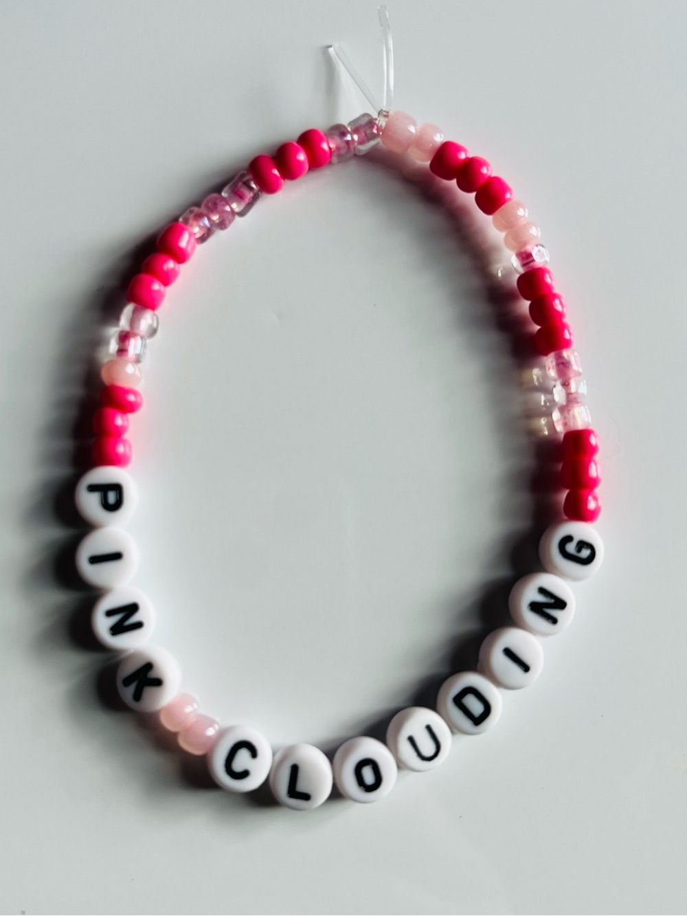 Taylor Swift Pink Clouding Beaded Bracelet